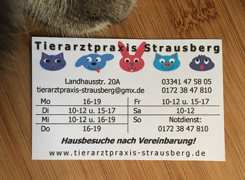 Tierarztpraxis Strausberg